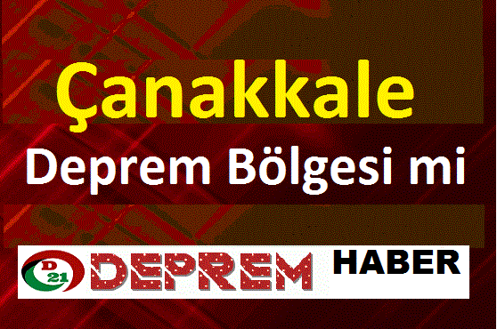 Çanakkale Gökçeada’da 4.4 büyüklüğünde deprem 1 Çanakkale